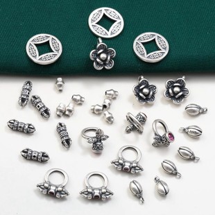 S925���y�X�Ž�����С��������� �͹����fС���񹝈A��DIY����