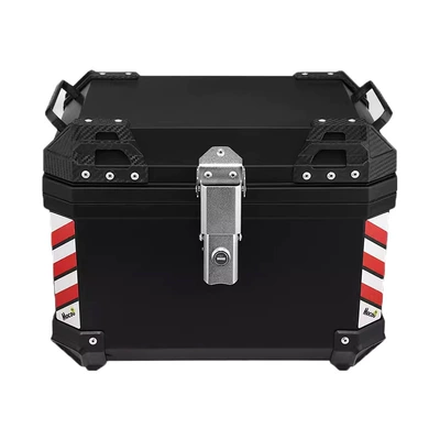 45L Motorcycle Tail Box Large Capacity Pp Plastic Rear Square Box Battery Car Electric Vehicle Trunk