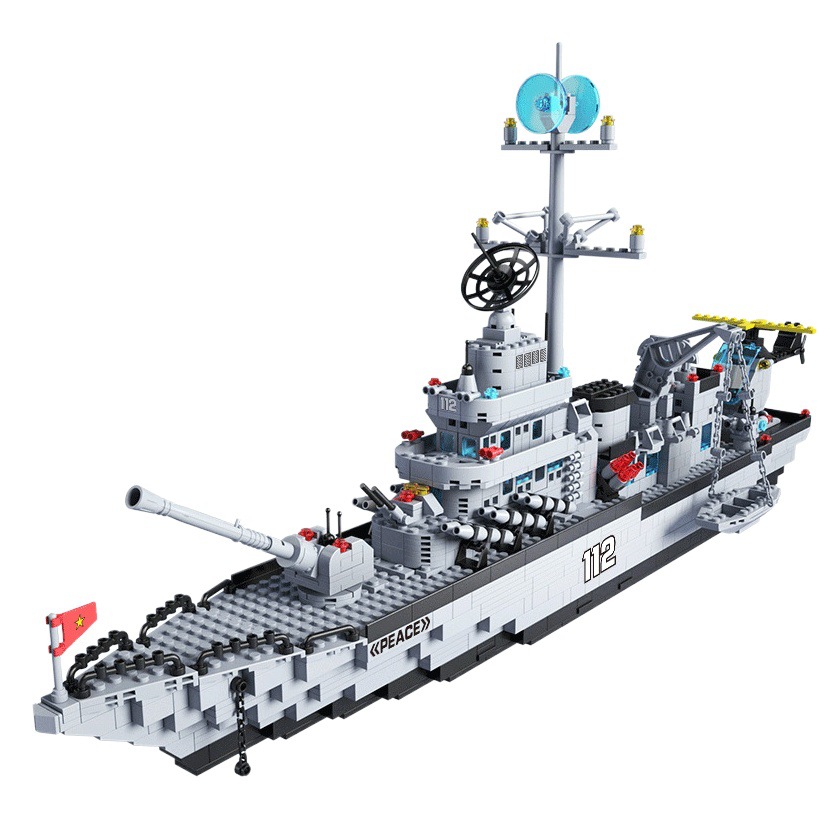 Compatible con pequeñas partículas de Lego rompecabezas militar montaje de bloques de construcción de los niños adornos de juguete al por mayor inteligencia de los niños pequeñas partículas