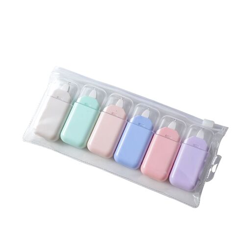 Morandi color correction tape set high-value correction tape mini portable correction tape school season student stationery