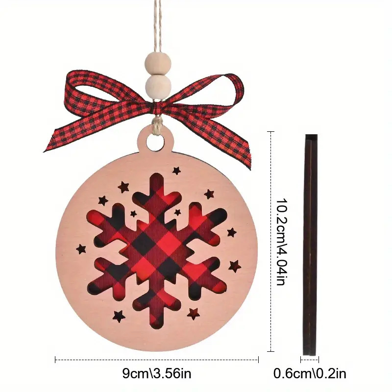2025年越境新築祝いギフト クリスマス 母の日 バレンタインデー 装飾品 玄関用丸型木製吊り飾り|undefined