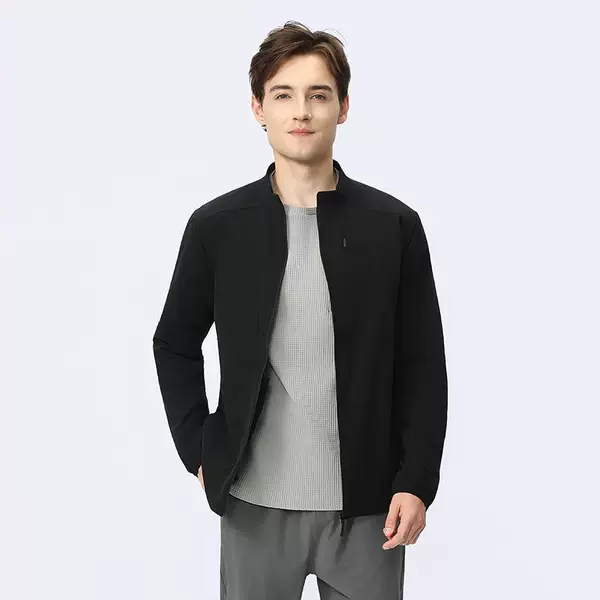 Cross-Border 2025 Autumn and Winter New Outdoor Sports Soft Shell Jacket Men's Jacket Zipper Jacket Versatile Casual Cross-Border