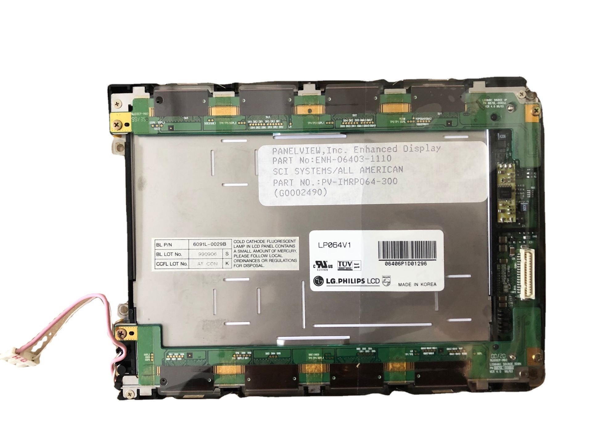 现货原装LP064V1 LG 6.4寸工控液晶屏