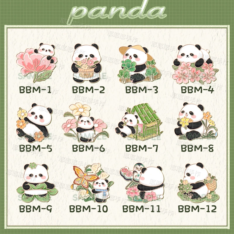 Панда наклейка на холодильник украшает плитку животных, чтобы подарить детям подарки для друзей