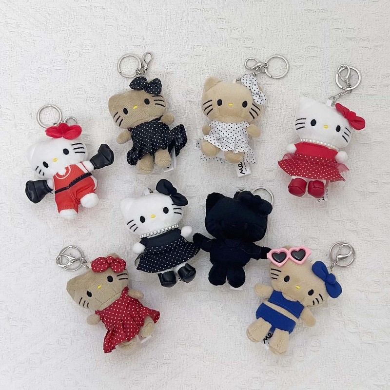 可爱三丽鸥创意第五弹hellokitty毛绒玩具玩偶挂件少女心生日礼物|undefined