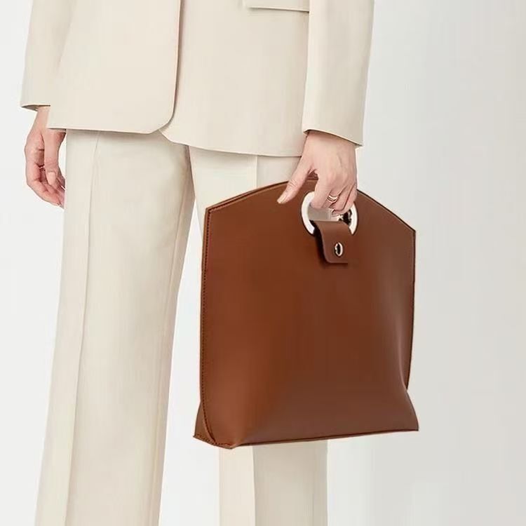 Light Luxury New Computer Bag, Large Capacity, High-End Business Handbag, Commuter Laptop Bag, Waterproof Briefcase