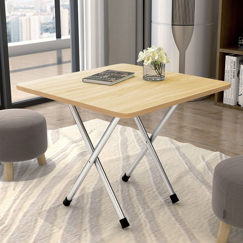 Mesa plegable, mesa de comedor, mesa de comedor, dormitorio portátil, mesa de comedor pequeña, simple para el hogar, de pie en el lado, tipo de casa pequeña