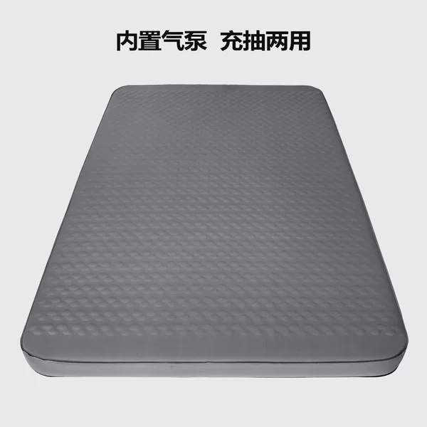 Built-In Electric Air Pump Automatic Inflatable Sleeping Mat Sponge Double Cheese Mattress Electric Built-In Air Mattress