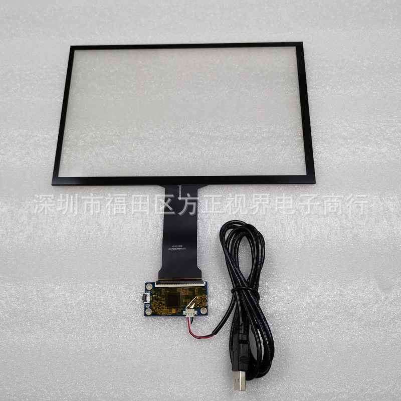 10.1寸16:10工业级通用十点电容式触摸屏G+G结构USB接口即插即用