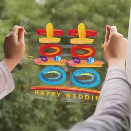 其他婚庆用品;喜字;拉花、彩带