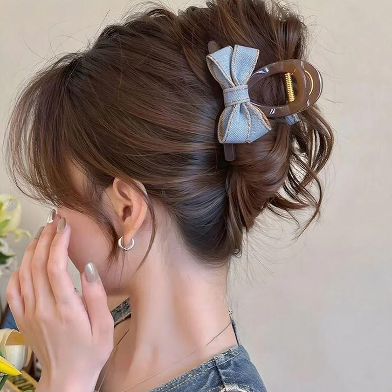 2#Denim bow tie [8cm]