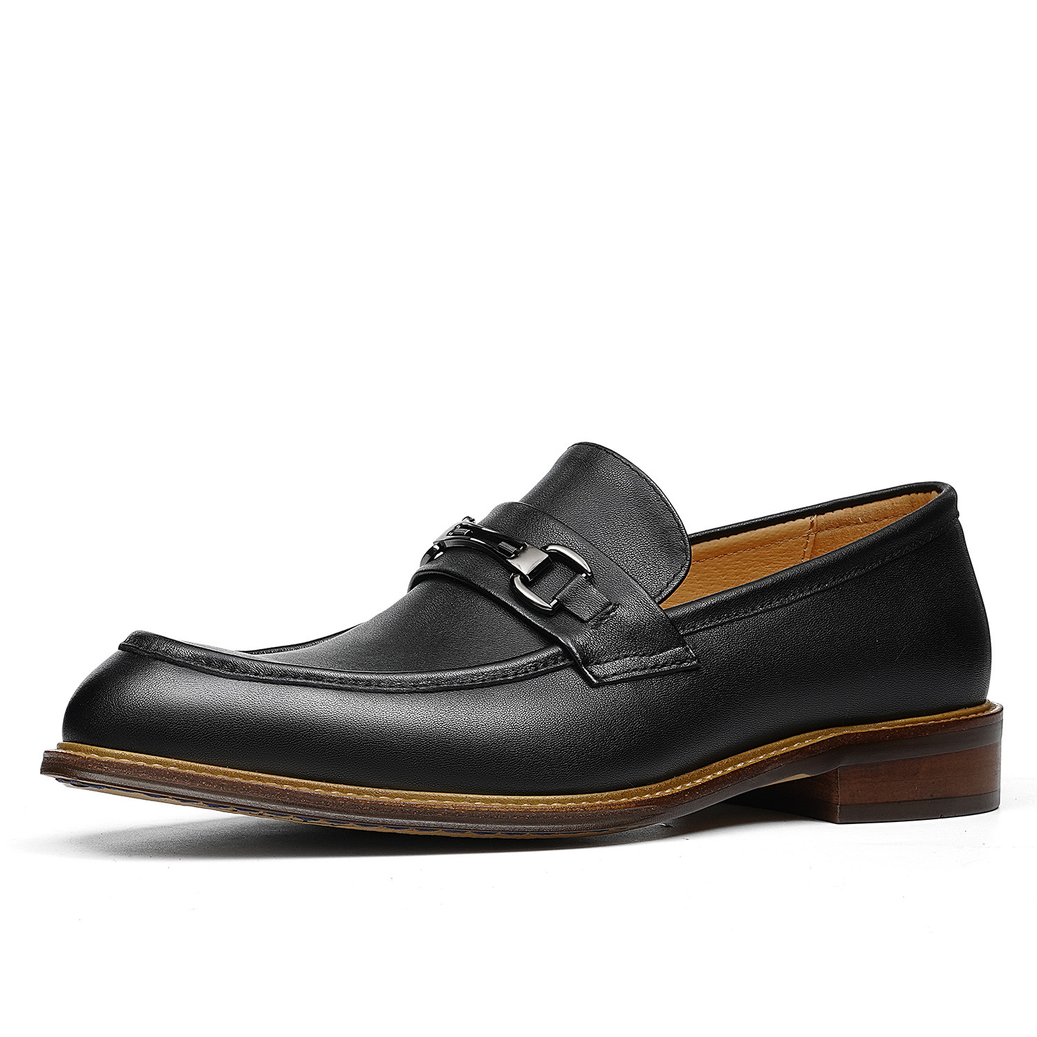 Zapatos de cuero genuinos de negocios, piel de vaca masculina, ropa de moda británica, fundas transpirables, zapatos casuales, zapatos de cuero retro masculino, zapatos de cuero masculino