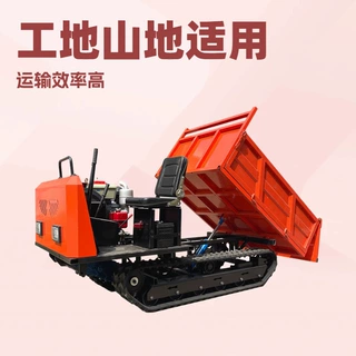爬山虎履带运输车 3吨爬坡果园农用搬运车 小型座驾式履带车
