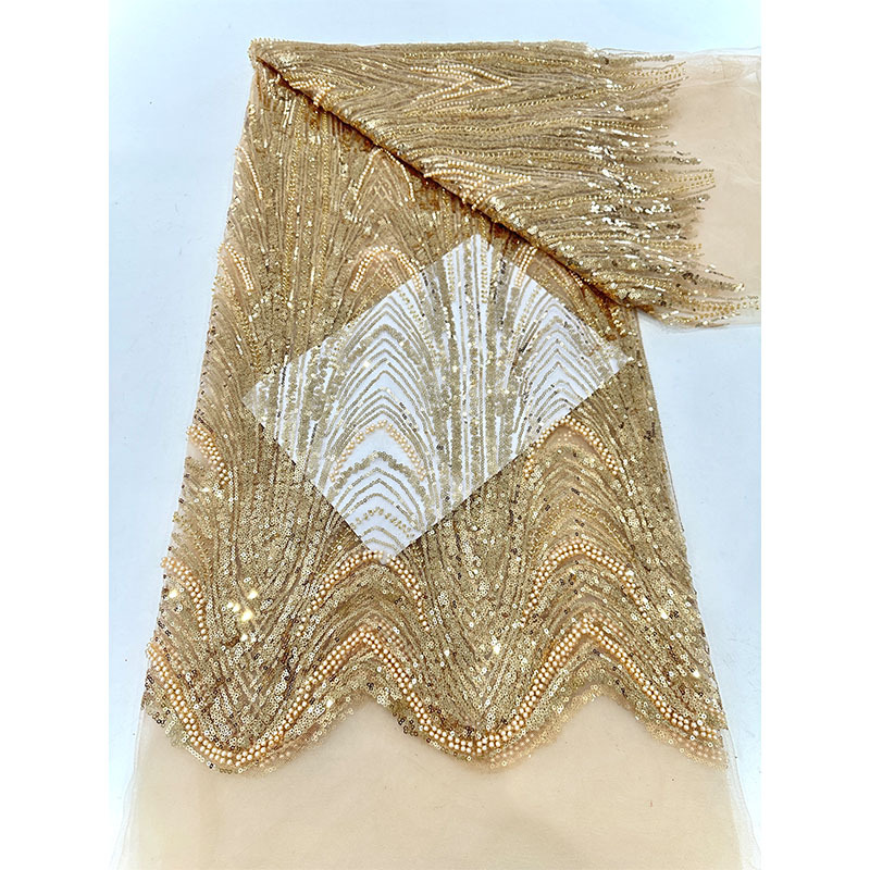 Tubo de perlas sequinilla bordado tela de bordado de perlas tela de bordado de perlas base de tela de bordado de perlas image 11