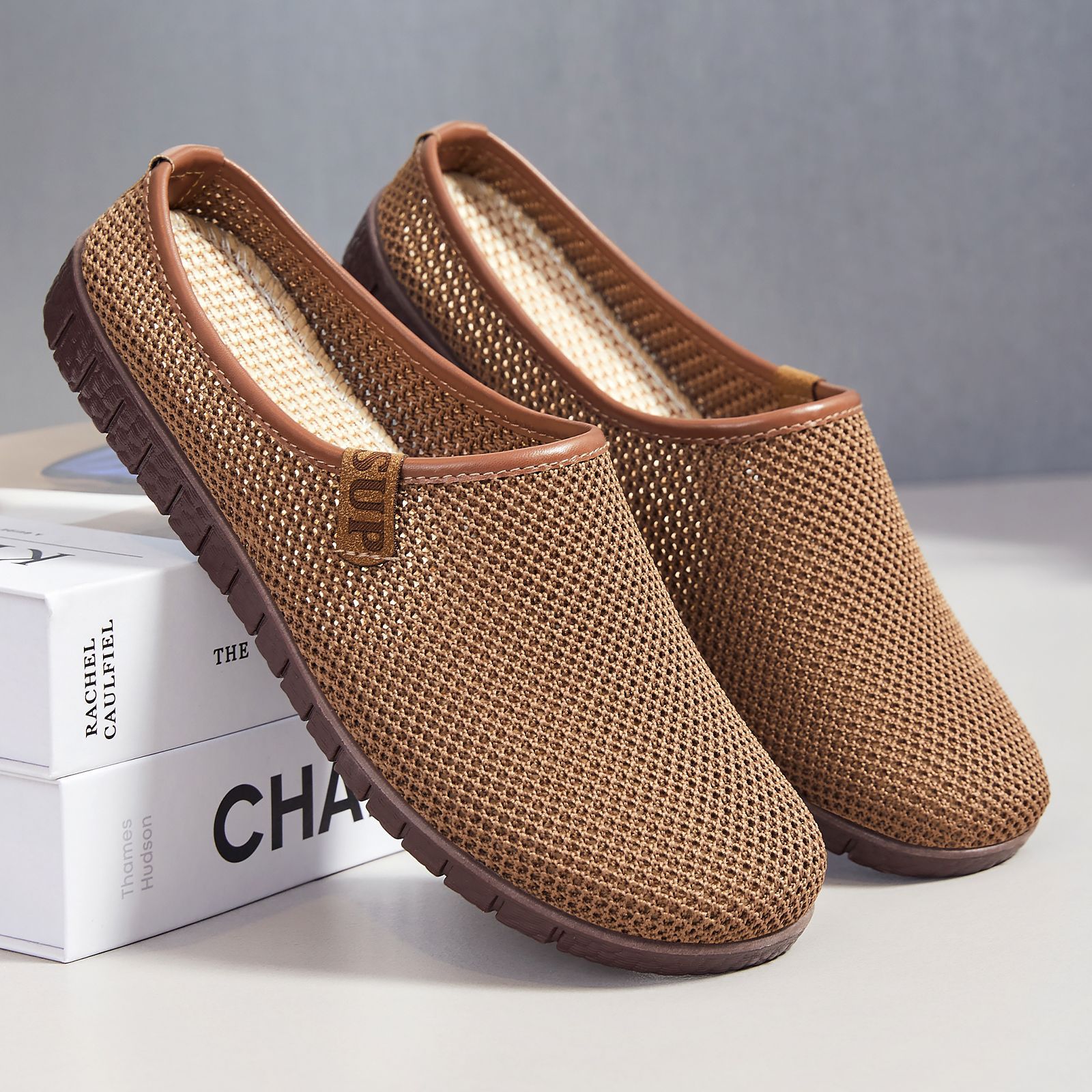 Zapatillas zapatos casuales transpirables de verano para mujer