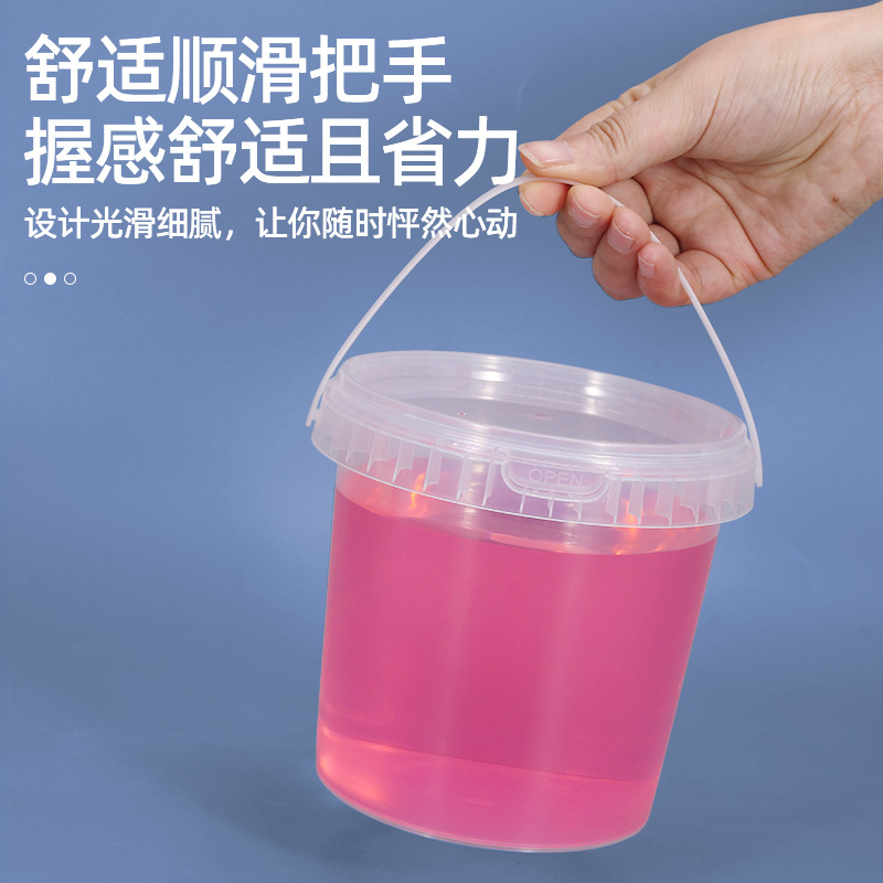 Metasequoia cubo transparente Cubo de embalaje de juguete portátil de grado alimenticio cubo de plástico Cubo de plástico de embalaje de plástico Cubo de barro espacial