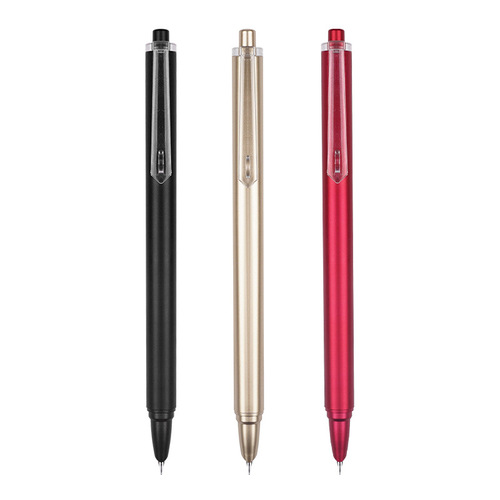 Press the pen to wholesale students 0.38EF dark tip high-value replaceable ink sac special rigid pen for primary school students to practice calligraphy