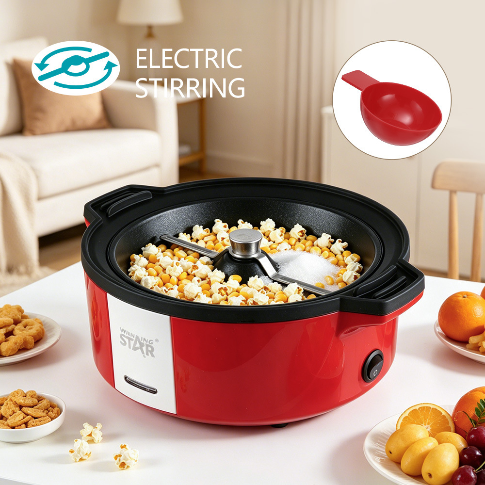 Estrella ganadora estándar británico estándar europeo hogar pequeña máquina de palomitas de maíz Máquina automática máquina de palomitas de maíz eléctrica image 3