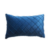 Dutch velvet handmade plaid waist back pillow sofa cushion (including core) a piece of free shipping Xinjiang except