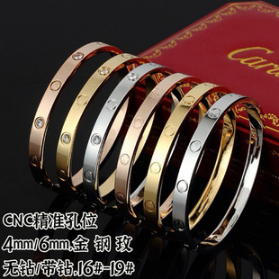 Factory Direct Sales Kajia Buckle Bracelet High Version Love Third Generation Bracelet Titanium Steel Precision Version Male and Female Couple Bracelet