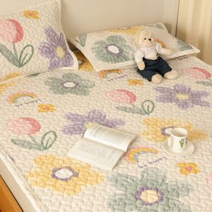 Milk Velvet Mattress fleece-lined Mattress Cushion Dormitory Mattress Student Household Single Winter Thickened Warm Clearance