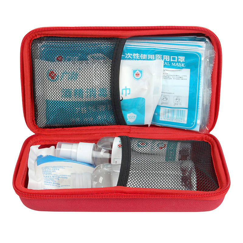 EVA硬壳急救应急包便携健康医疗包 车载家用品收纳医药包厂家