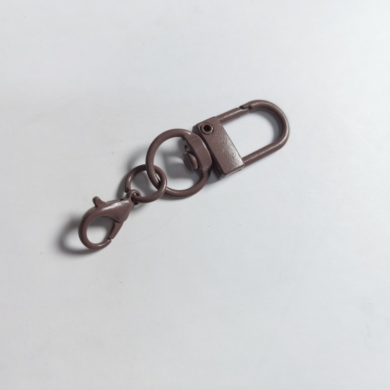 カラフルなペイント U 字型ドアバックル + ロブスタークラスプ diy 人形ぶら下げバックルバッグぶら下げチェーンバックルキーホルダージュエリーアクセサリー|undefined