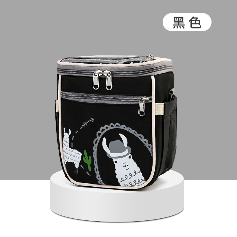 Cochecito de bebé bolsa colgante cochecito de bebé bolsa colgante gancho almacenamiento bolsa de almacenamiento cesta de almacenamiento caminando bebé artefacto Universal