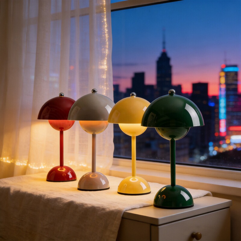 Wedding Table Lamp, Bedside Atmosphere Lamp, Night Light, Bedroom Bedside Lamp, Led Lamp, Sofa Rechargeable Mushroom Bud Table Lamp Wedding Table Lamp, Bedside Atmosphere Lamp, Night Light, Bedroom Bedside Lamp, Led Lamp, Sofa Rechargeable Mushroom Bud Table Lamp