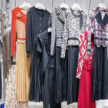 三25秋冬宅一生至尊版气质奢华连衣裙品牌折扣抖音快手直播一手货