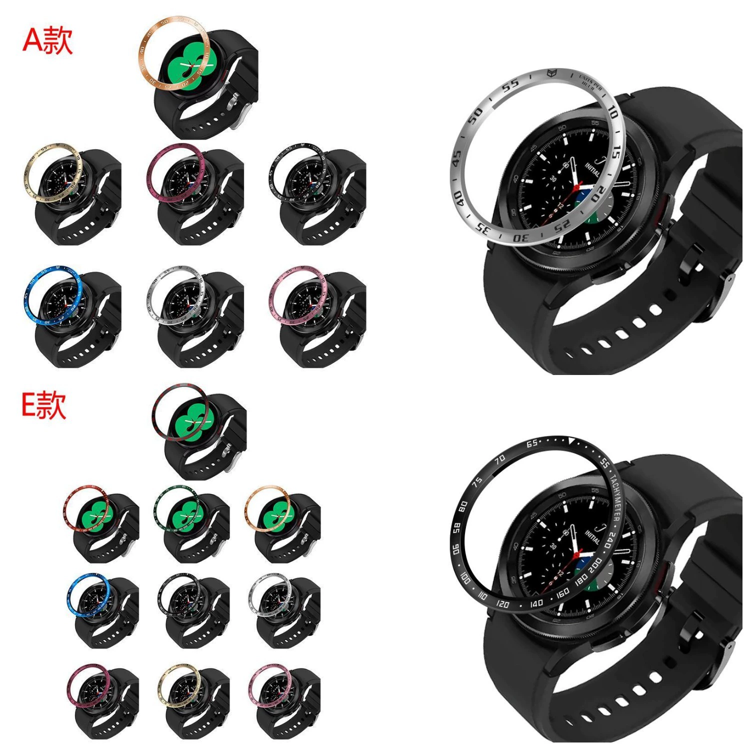 Подходит для Samsung watt4 Classic часы кольцо время гоночные весы часы 46 мм/S3 металлическое кольцо