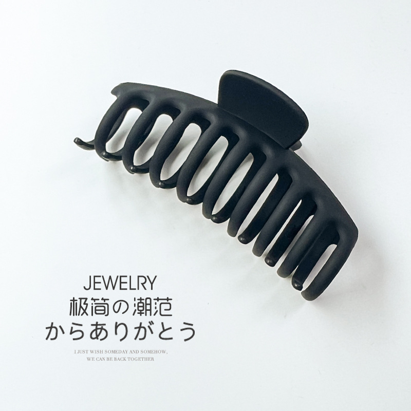 Corea del Sur elegante clip de pelo de las mujeres clip de helado tocado de alto grado horquilla de tiburón clip de pelo grande al por mayor