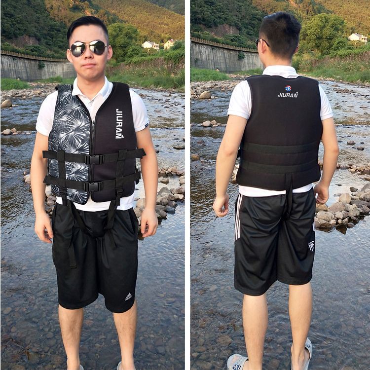 Children's and Adult Vests, Women's Professional Swimming Vests with High Buoyancy, Life Jackets for Overweight People, Motorboat Water Rescue Life Jackets