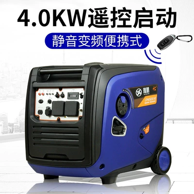 Longpeng Small 3.5Kw Gasoline Generator Frequency Conversion Home Rv Outdoor Portable Micro Gasoline Engine