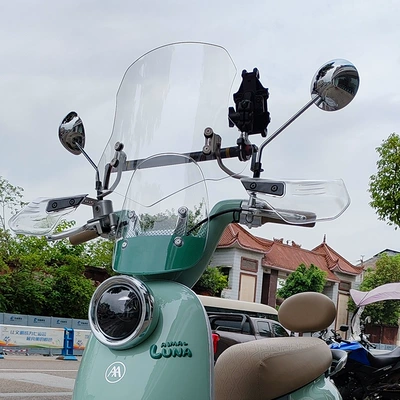 Motorcycle front windshield | Emma Luna 2024 windshield