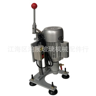 Small Double-Arm Glass Drilling Machine Double-Column Drilling Machine Simple Manual Glass 220V Drilling Machine Drilling Machine