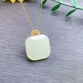 吊坠;天然玉石项饰;项坠