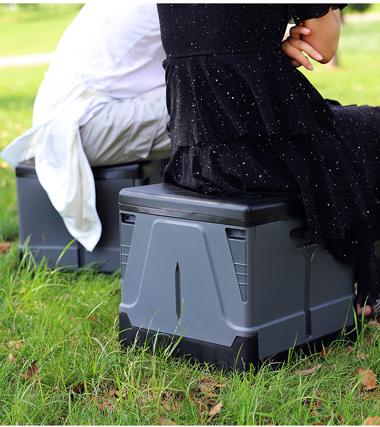 [in stock Wholesale] Outdoor Toilet Car Portable Foldable Small Toilet Camping Camping Deodorant Toilet