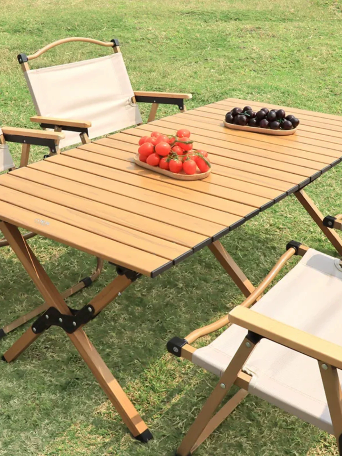 Уличный складной стол и стулья, портативный сверхлегкий стол для яичных рулетов из алюминиевого сплава, пикник, кемпинг, легкий комплект оборудования для кемпинга