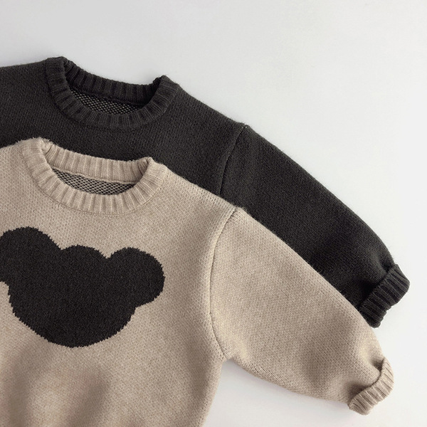 Retro children's demi-season sweater