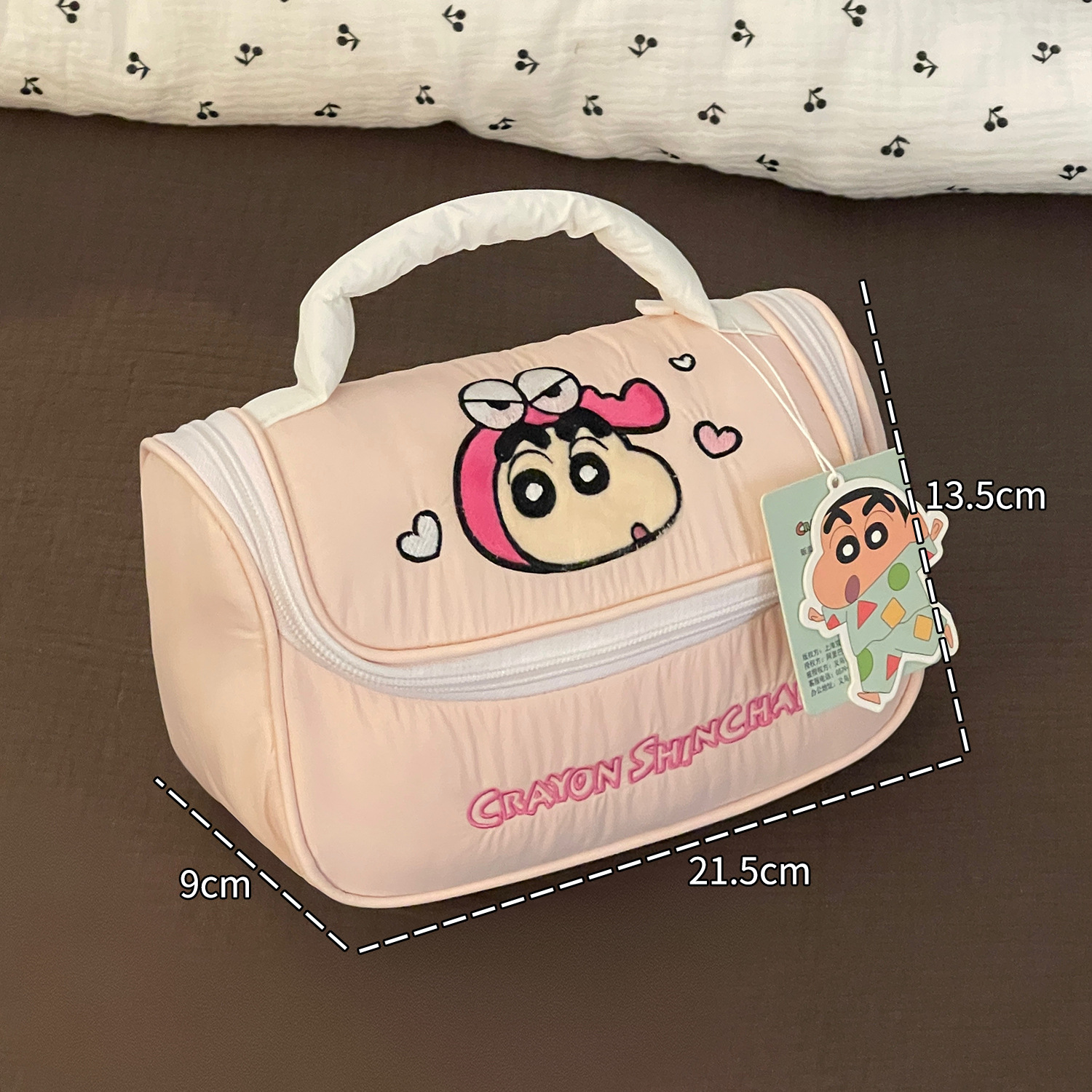 Lápices lindos bolsas de maquillaje de gran capacidad portátiles de viaje bolsas de almacenamiento de maquillaje nicho bolsas de lavado portátiles mujeres