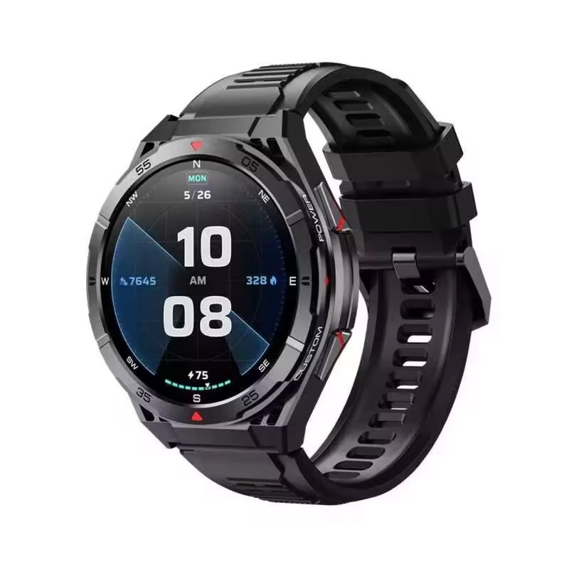X2-B(GloryFitPlay) 血中酸素 SOS 気圧計 デュアル周波数 GPS コンパス Bluetooth 通話 スマートウォッチ|undefined