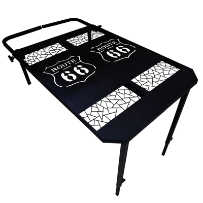 Car Tire Table Outdoor Kempinq və səyahət - mosaic