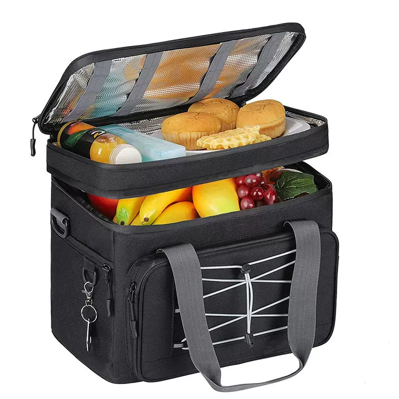 BSCI厂家定制双层保温防火冰包 户外旅行露营野餐包保鲜收纳袋