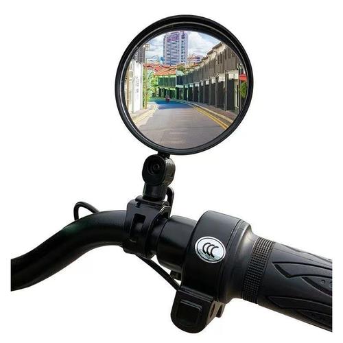 立益电动车后视镜自行车倒车镜电瓶车反光镜单车改装广角通用镜子