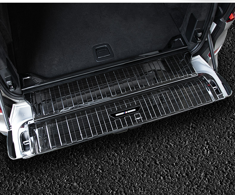 Suitable for Bmw's New X5Lx7 Rear Guard Plate, Threshold Strip, Trunk Cover, Protective Plate, Modified Interior Decoration Accessories