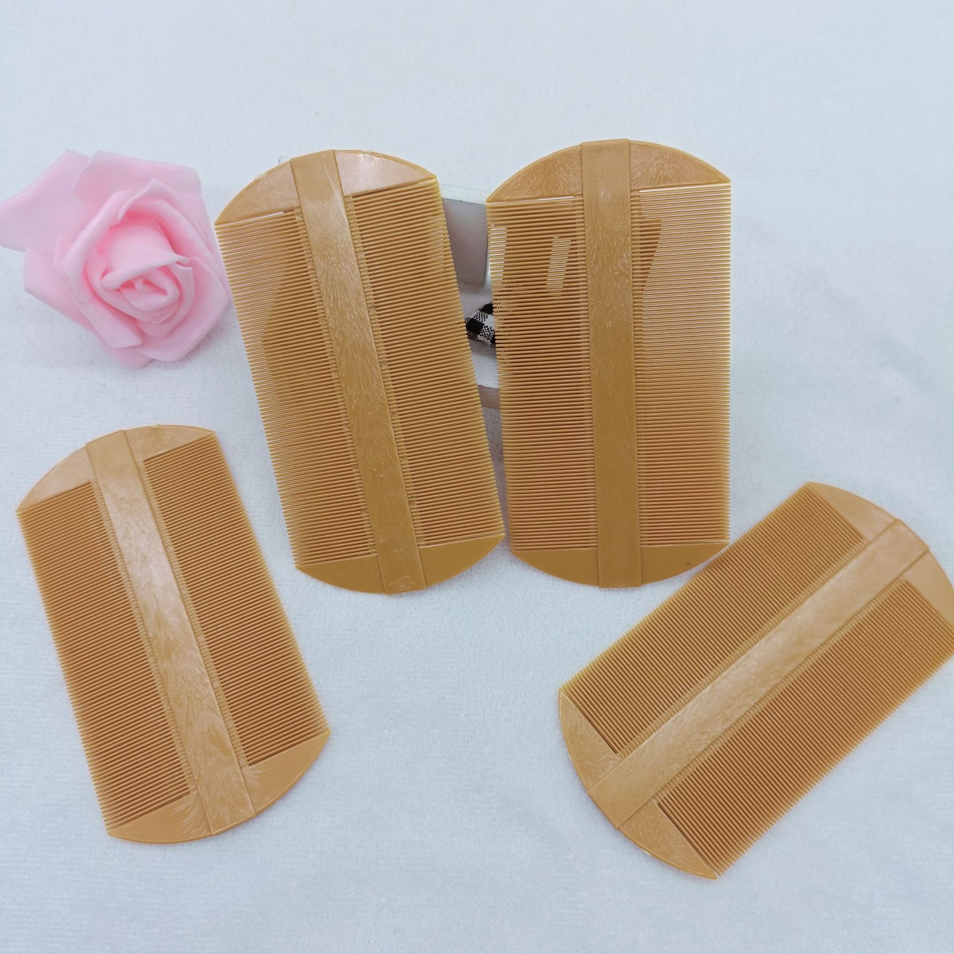 一元盒装大号篦子 塑料篦子 密齿梳子 一元店日用百货批发