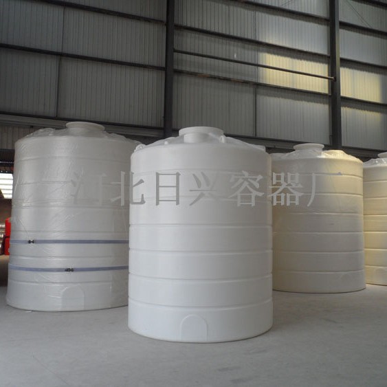霸州塑料水箱储水罐大圆桶水塔10吨5吨3吨加厚外加剂储罐PE大白桶