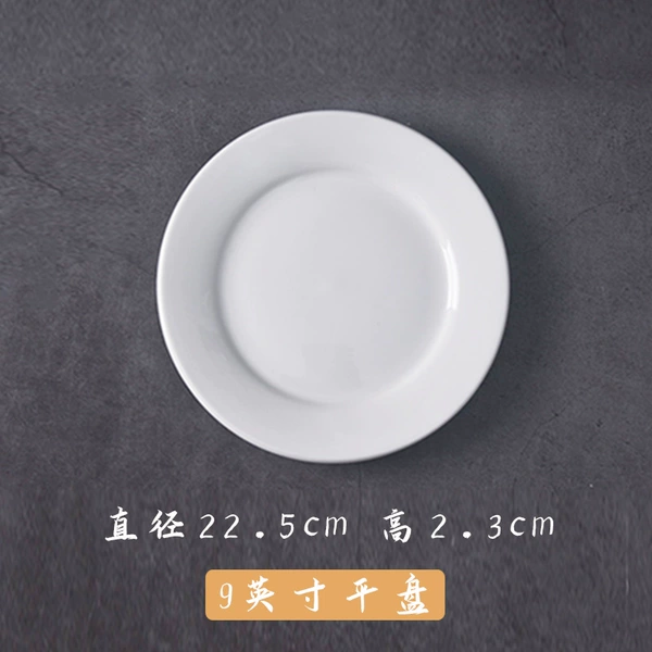 9 -inch flat plate