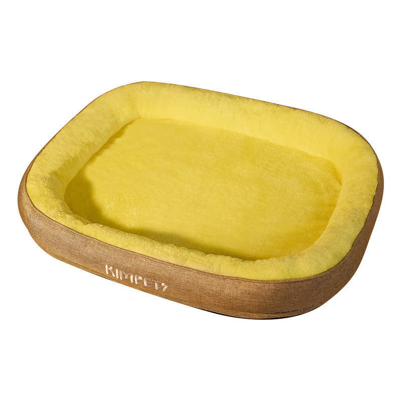 Custom transfronterizo Four Seasons Universal Pet Nest Oval Nest para gatos Nest de felpa Nest de felpa de pelo antiadherente resistente a morder Productos para mascotas